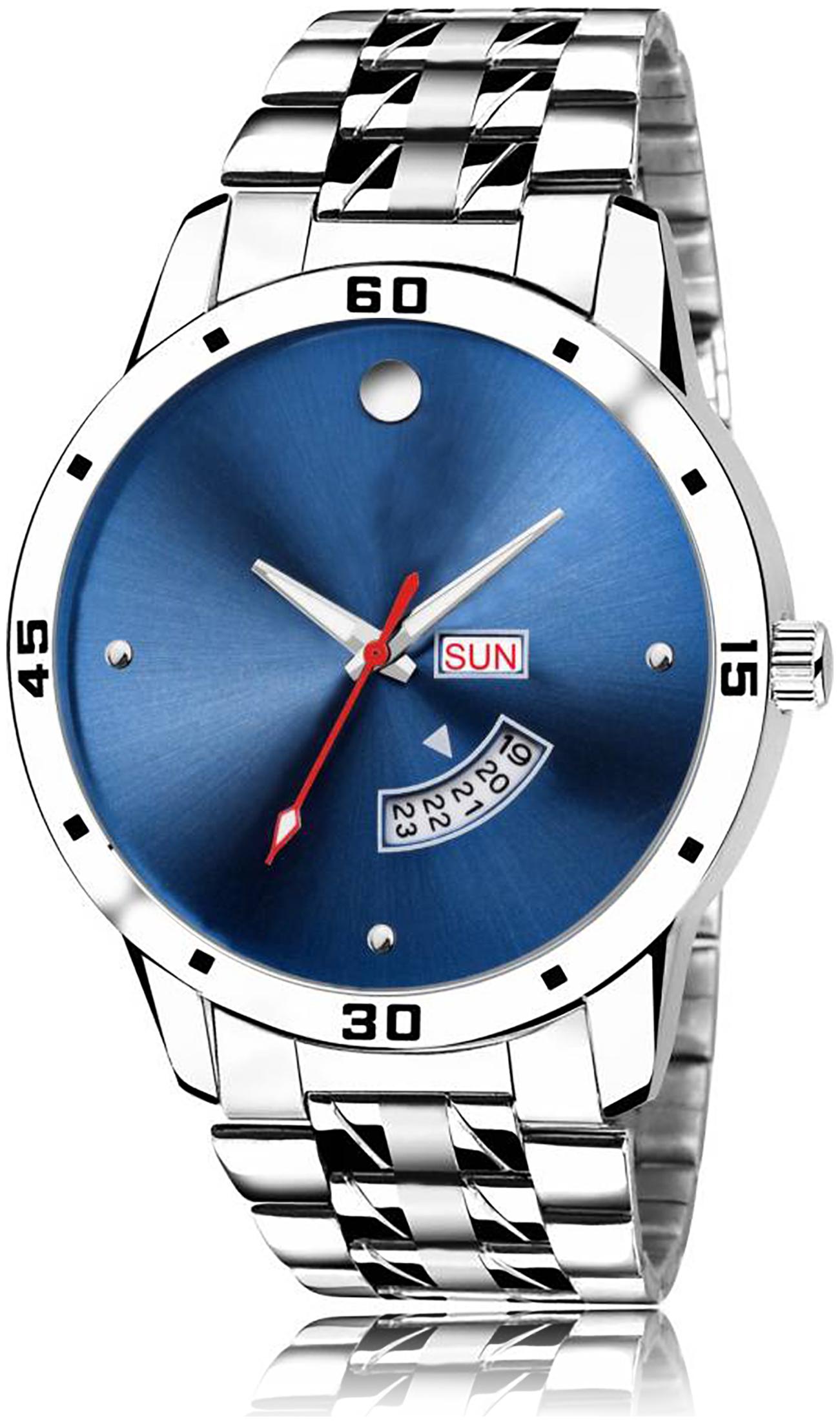 

Locate New Fancy Day And Date Working Dial Blue Premium Analog Watch