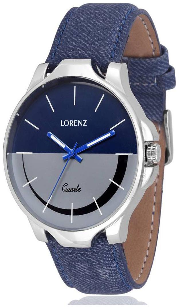 

Lorenz Blue-Grey Dial Men s Watch MK-1058A
