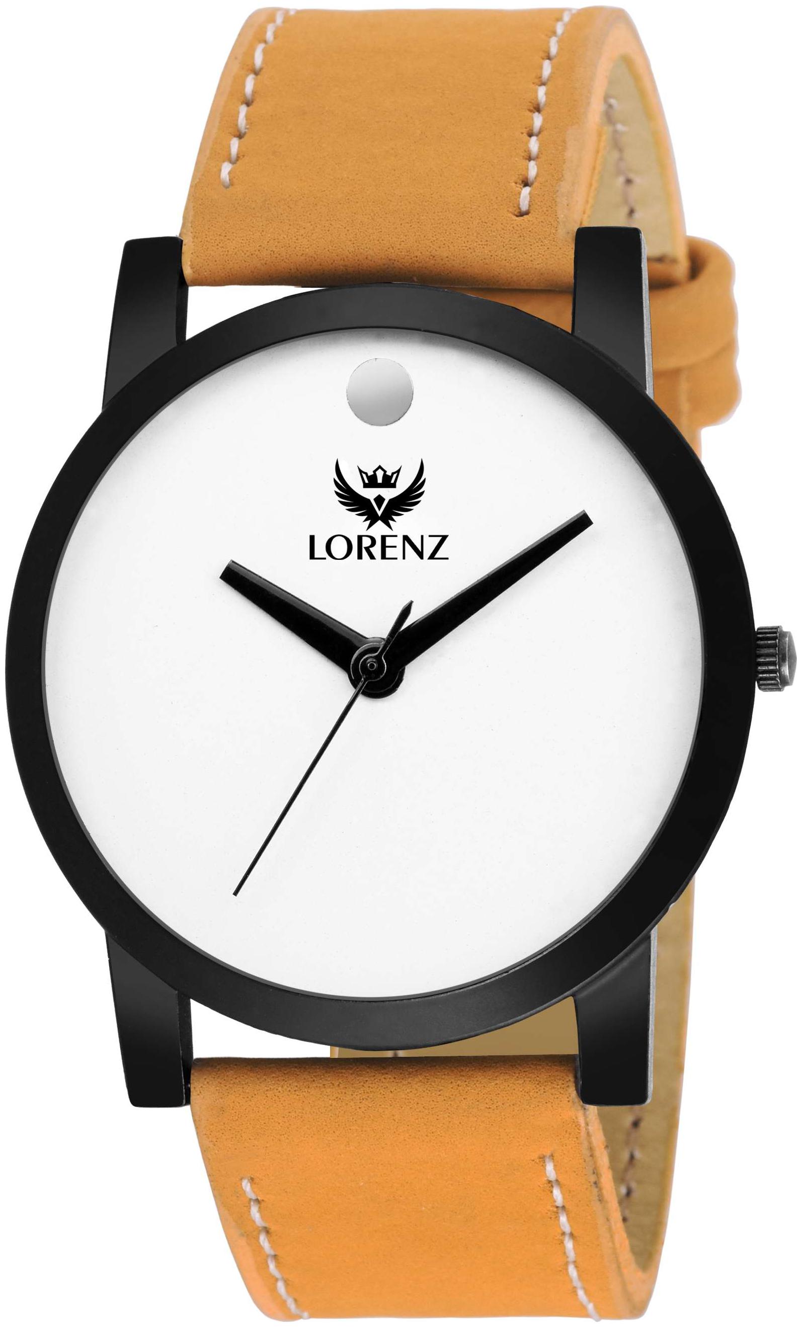 

Lorenz Slim Edition White Dial Men s Analog Watch- MK-1097A