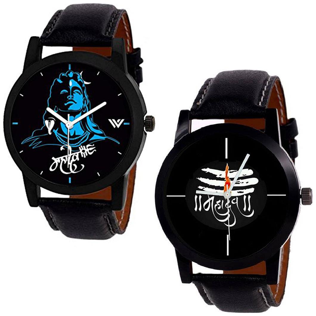 

Mahadev Tilak Mahadev Analog watches combo For Men