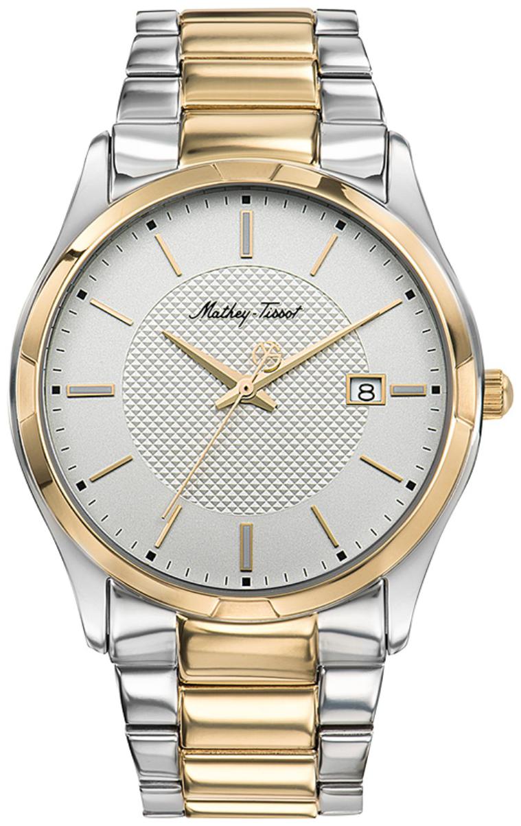 

Mathey-Tissot Analog Silver Dial Men s Watch - H2111BI2