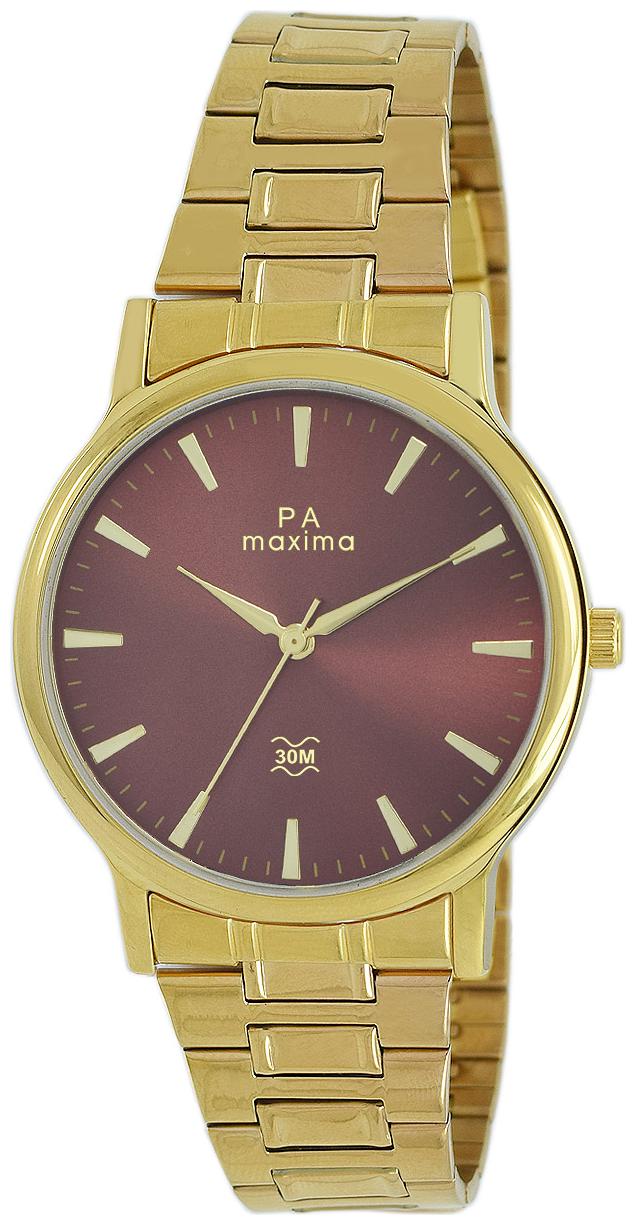 

Maxima Casual Stainless Steel Gold Analog Watch For Men