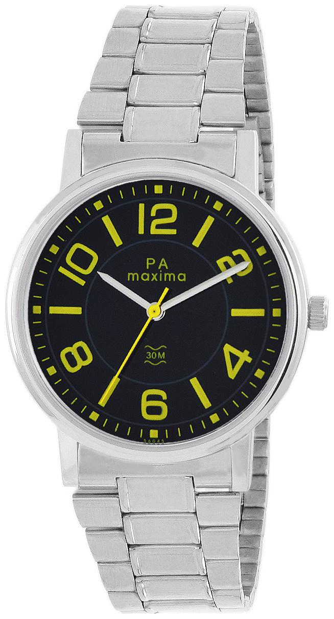 

Maxima Casual Stainless Steel Silver Analog Watch For Men