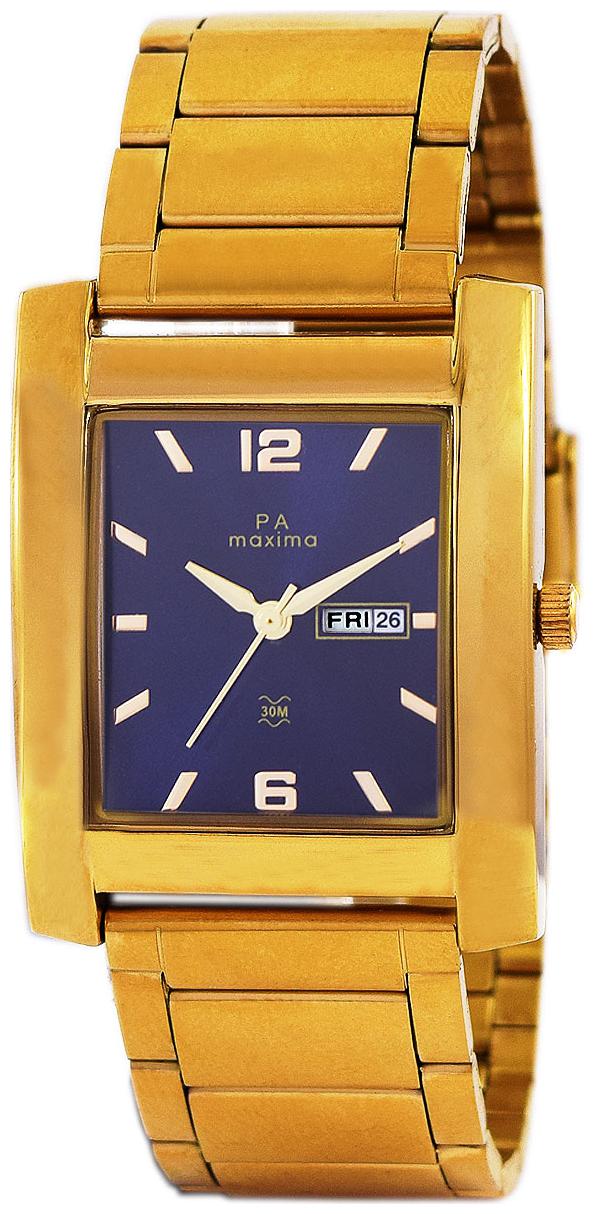 

Maxima Casual Stainless Steel Gold Analog Watch For Men