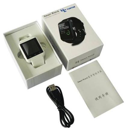 

MENDLY Bluetooth Smartwatch LCD Touch Screen White - 21 314 Smartwatch (White Strap Regular)