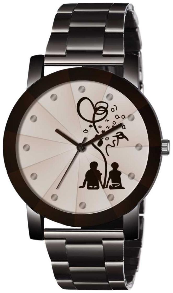 

Miss Perfect Crystal Tree Couple Print -Men Premium Quality Designer Fashion Wrist Analog Watch