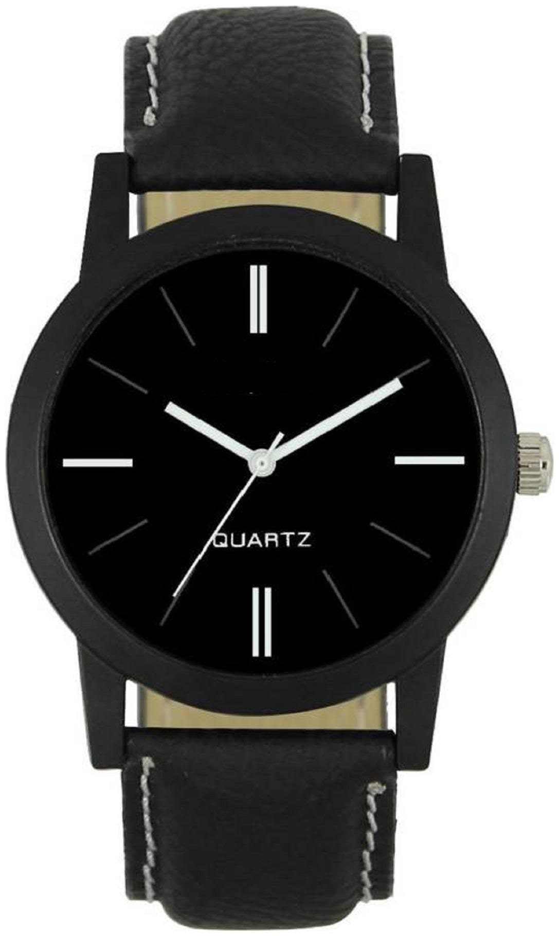 

Miss Perfect Attractive Stylish Black Collection Print Gift New Watch - For Men