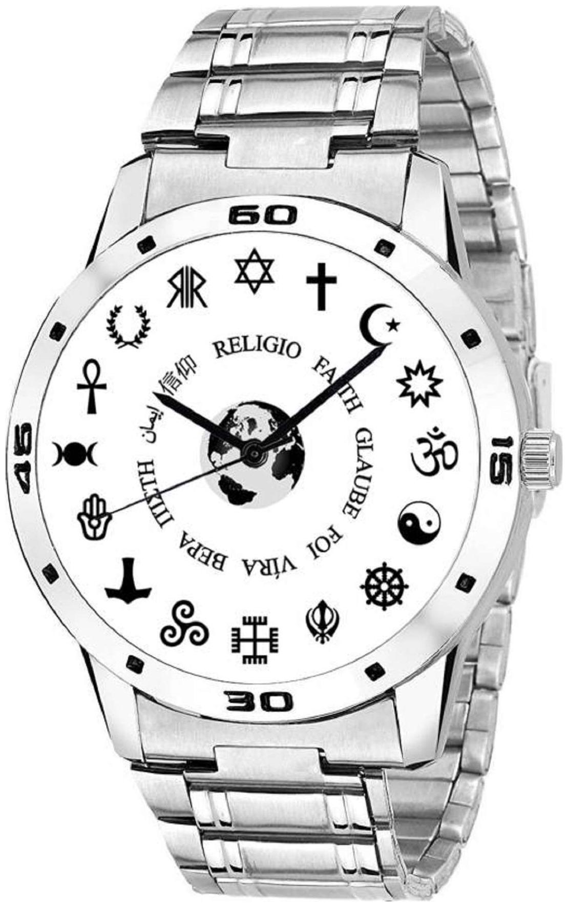 

Miss Perfect Silver M 312 Zodiac Sign Classic Analog Watch - For Boys