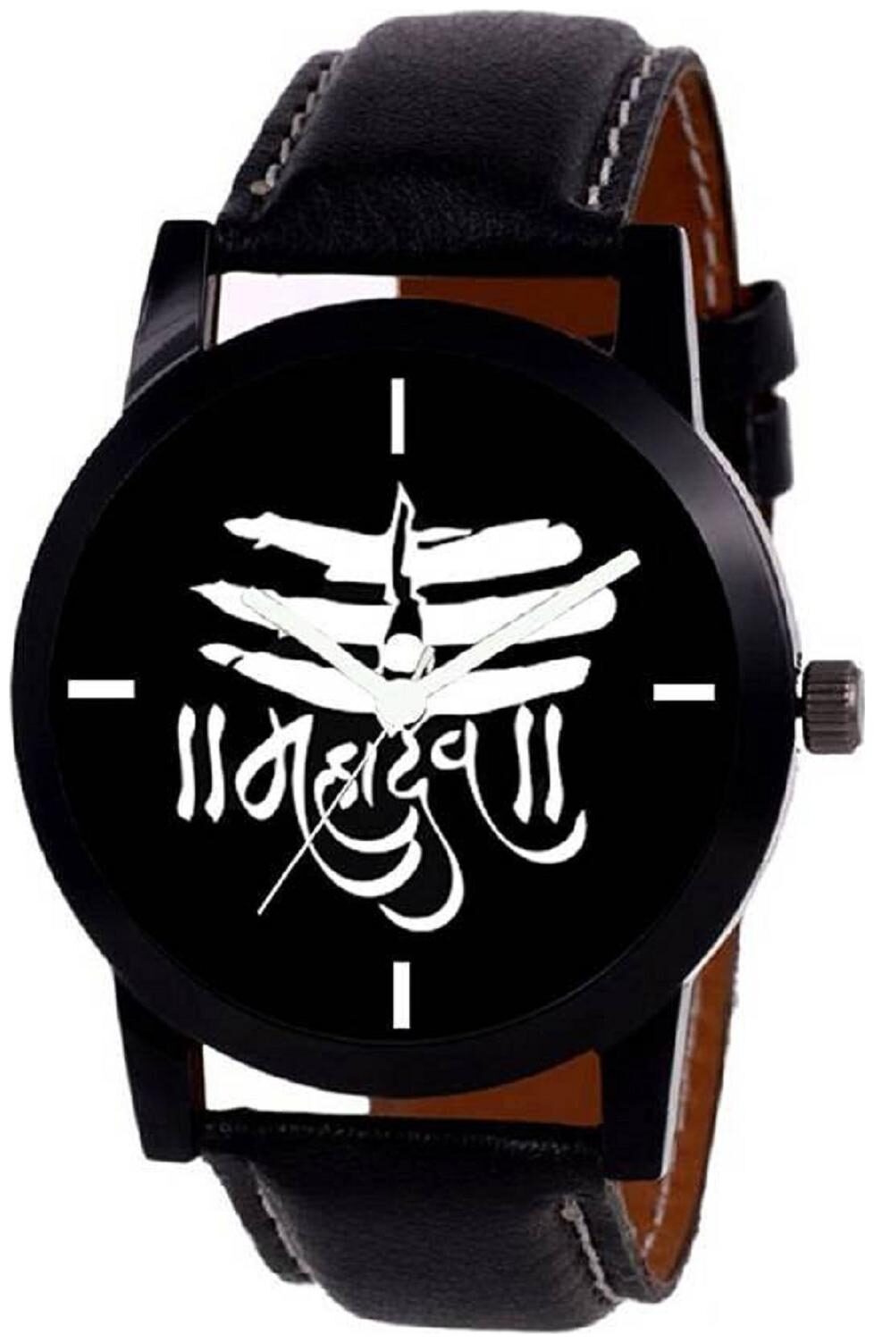 

MISSPERFECT FASHION FULL-BLACK MAHADEV Watch - For Men