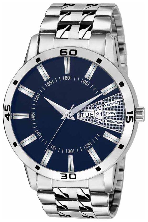 

MISSPERFECT 2038-BL Day and Date Watch - For Men