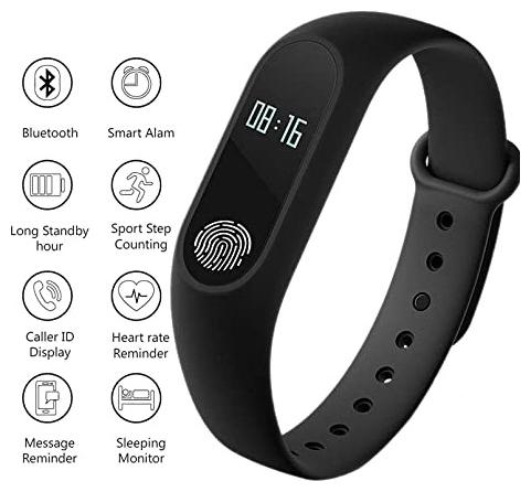 

QUXXA Fitness Band Trackers For Unisex