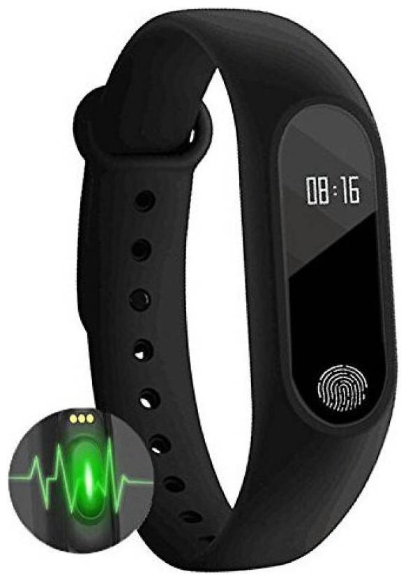 

QUXXA Compatible Smart fitness Band With Heart Rate Sensor Pedometer Sleep Monitoring Functions