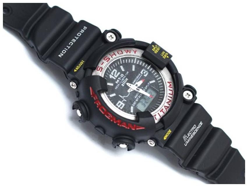 

MVS Analogue-Digital Black Dial Dual Time Watch