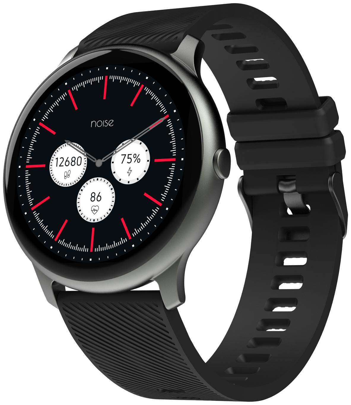

Noise NoiseFit Evolve Full Touch Control Smart Watch with AMOLED Display - Slate Black
