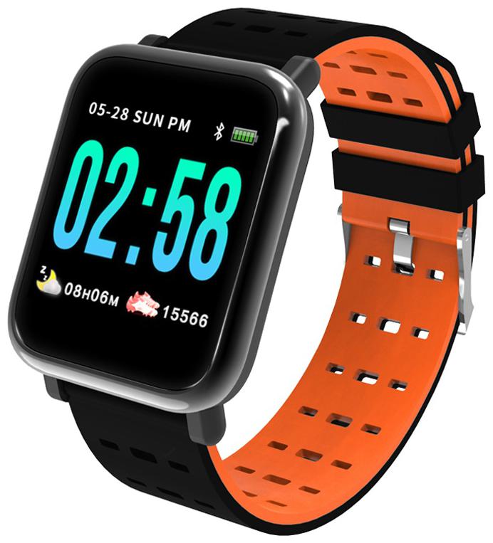 

PUNIX Black Smart Watch For Unisex