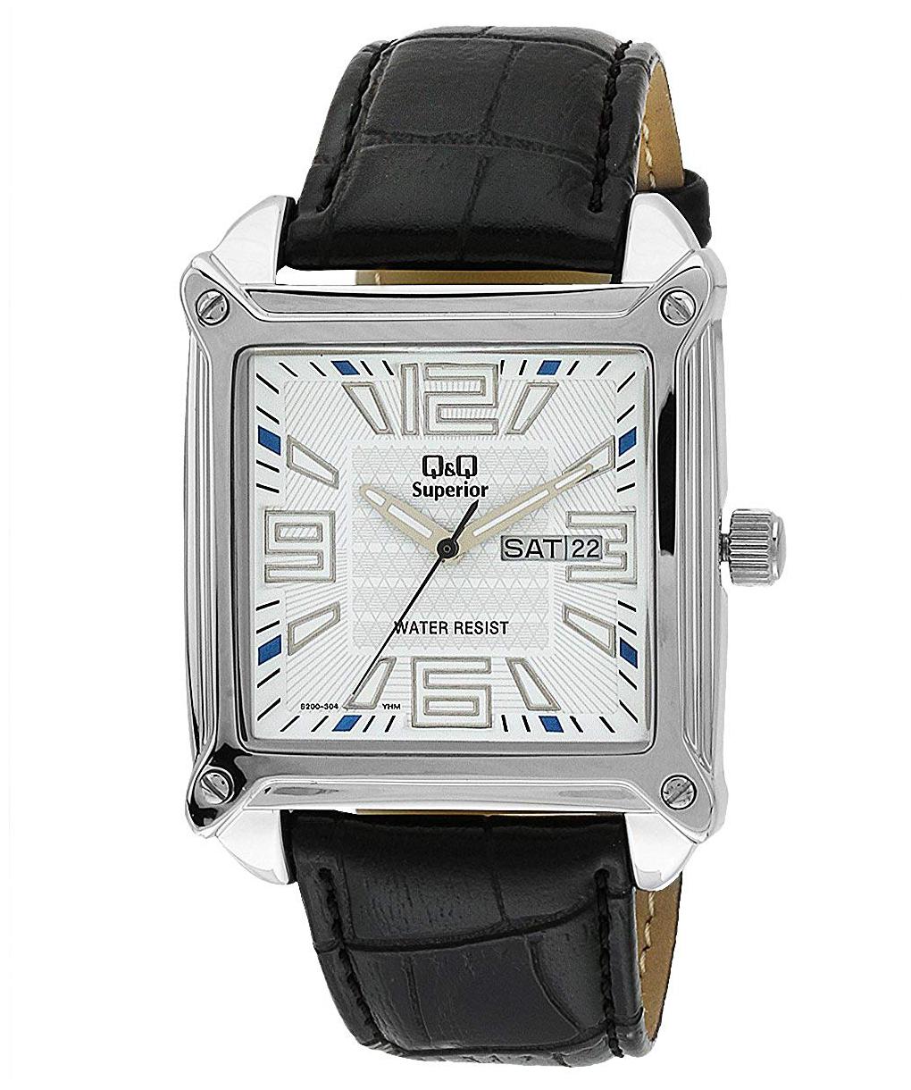 

Q Q Shogun Analog White Dial Men s Watch - S200-304Y