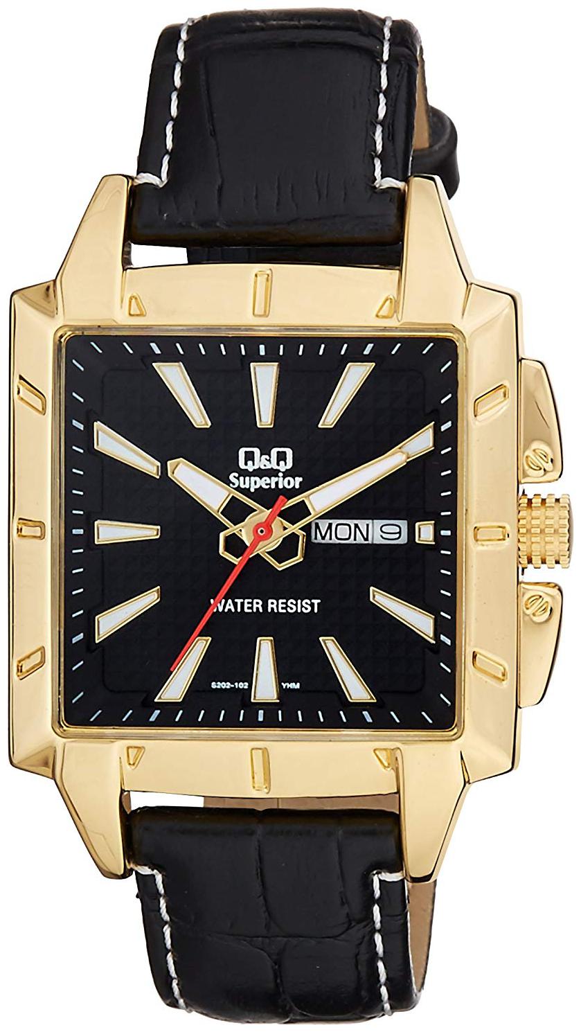 

Q Q Shogun Analog Black Dial Men s Watch - S202-102Y