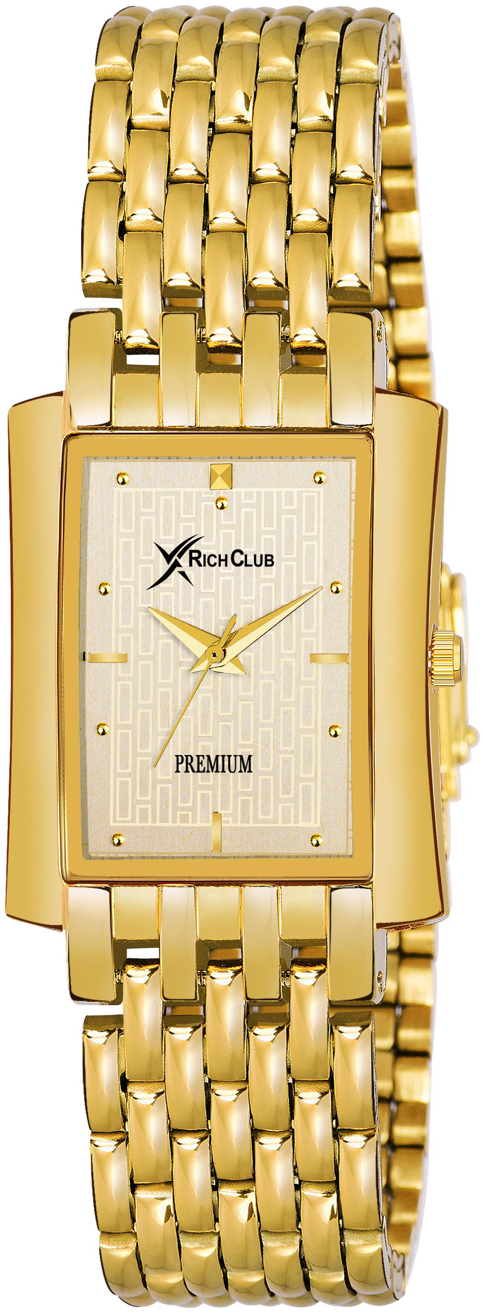 

Rich Club RC-5101 Gold Plating High Quality Analogue Watch for Men and Boys