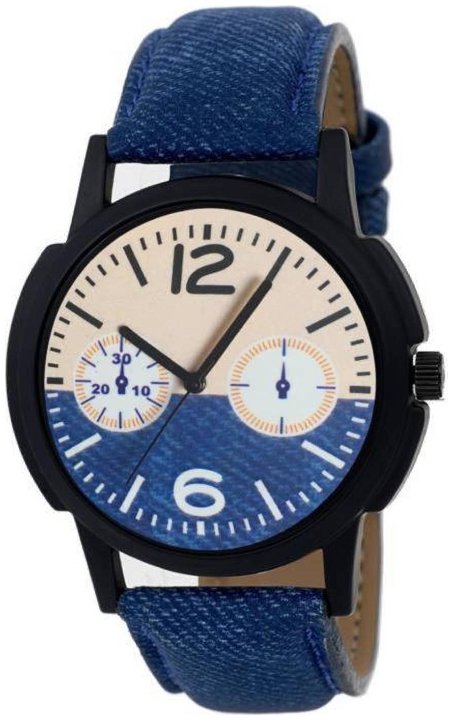 

SAMARPAN STYLISH NEW COLLECTION BLUE ANALOG WATCH FOR MEN BOYS