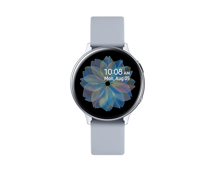 

Samsung Galaxy Watch Active 2 (Bluetooth LTE 44 mm) - Silver Aluminium Dial Silicon Straps