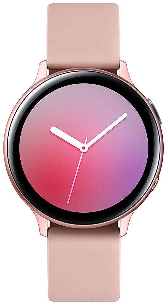 

Samsung Galaxy Watch Active 2 (Bluetooth LTE 44 mm) - Gold Aluminium Dial Silicon Straps