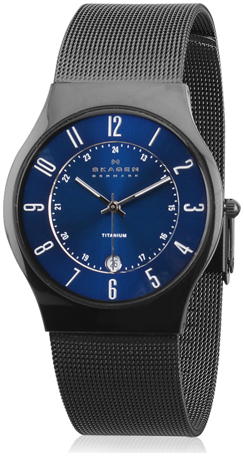 

Skagen T233XLTMNI Men Black Analog Watches