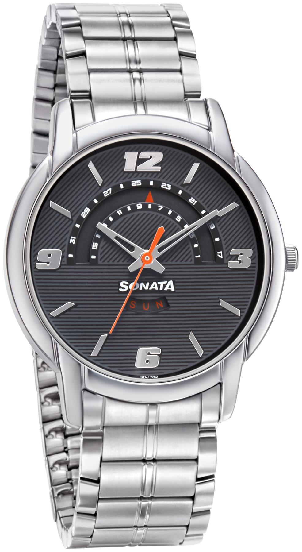 

Sonata 77031SM06 Analog Watch For Men