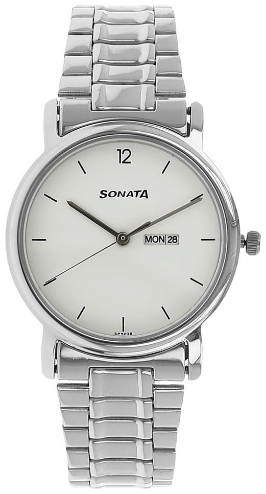 

Sonata NK1013SM06 Men Analog with Day and Date Watches