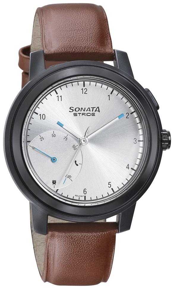 

Sonata Stride Hybrid Smart Watch for Men with Activity Tracker Call Notifications Camera Control