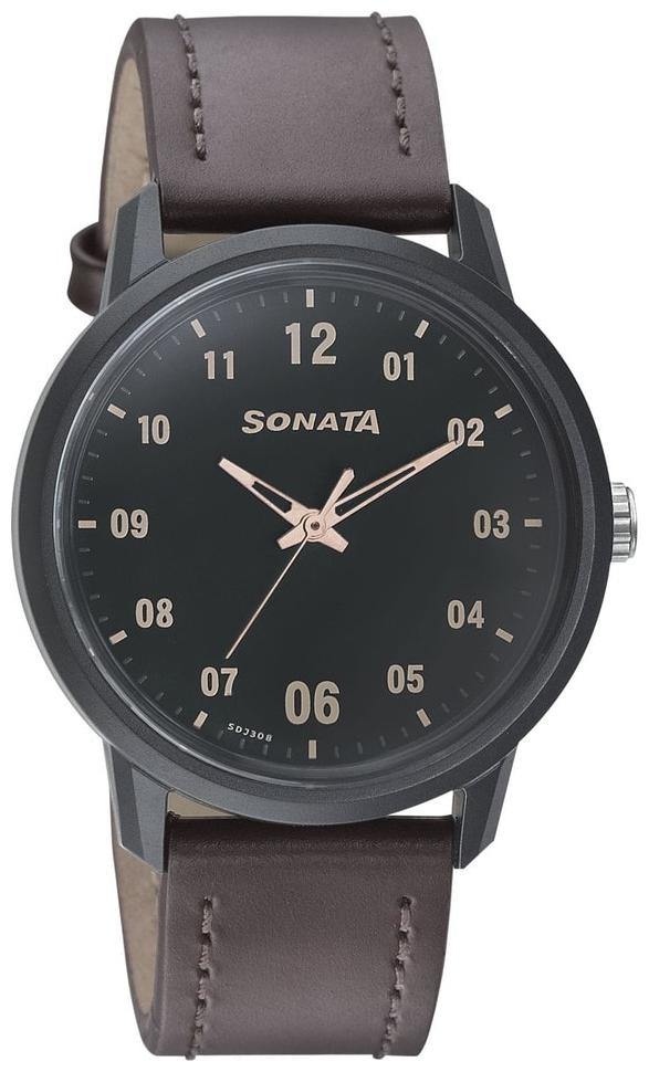 

Sonata 77085PL02 Men Watch