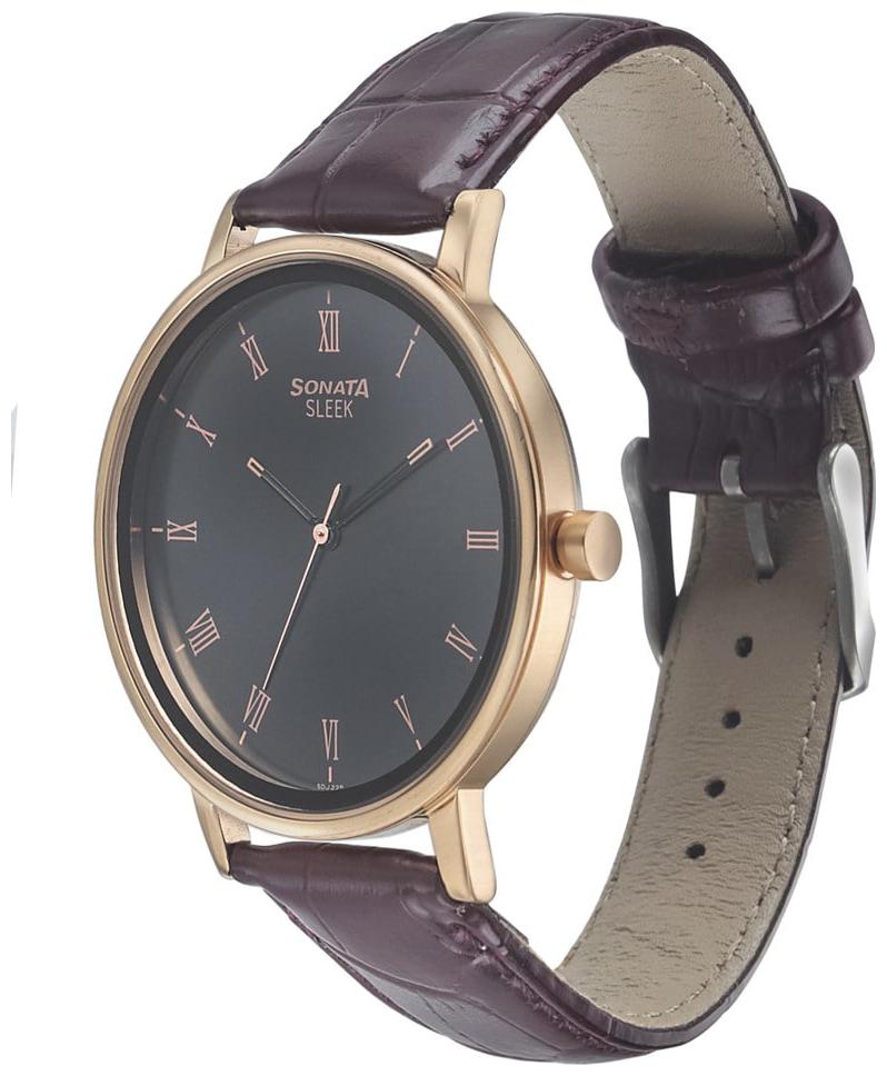sonata sleek wrist watch