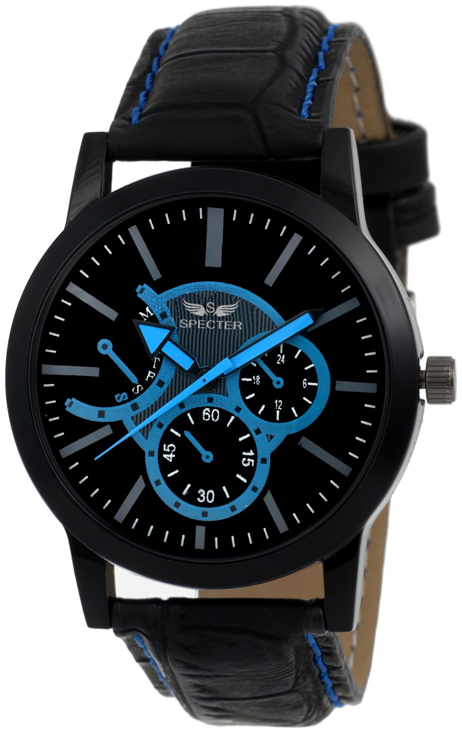 

Specter Premium Collection Limited Edition Party Casual Official Look Chronograph Pattern Analog Wrist Watch For Boy s Men s (Multi KT 45)