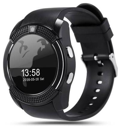

Speeqo High Quality V8 Smartwatch With Pedometer Camera Sim Card Sleep Monitoring Support For All Android Ios Smartphone