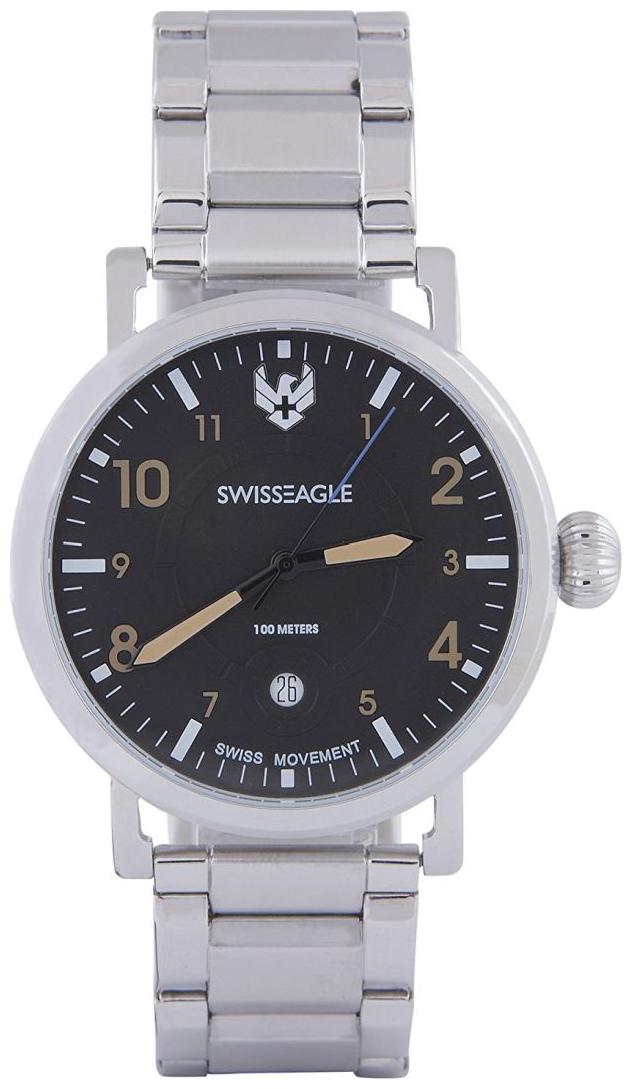 

Swiss Eagle Analog black Dial Men Watch- SE-9121-11