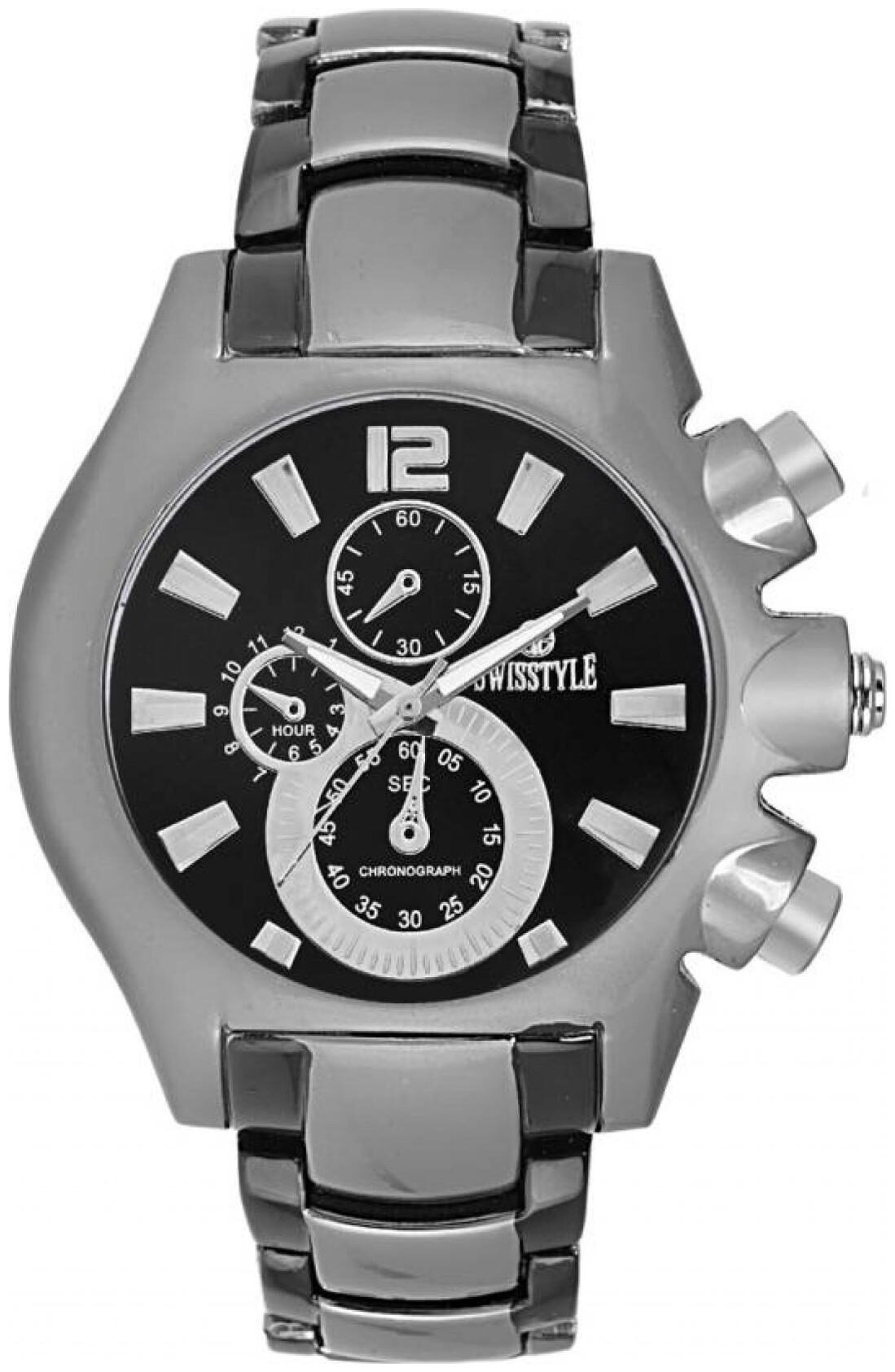 

Swisstyle Analog Watch For Men Ss-gr8052-blk-ch