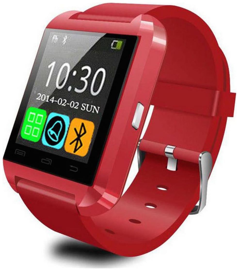 

Techdesigns U8 Bluetooth Smartwatch For Android Phones (RED)