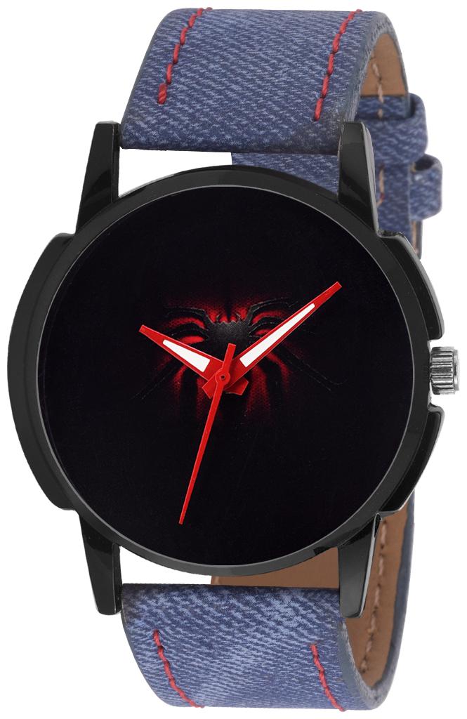

Timebre Men Red Spider Analog Watch