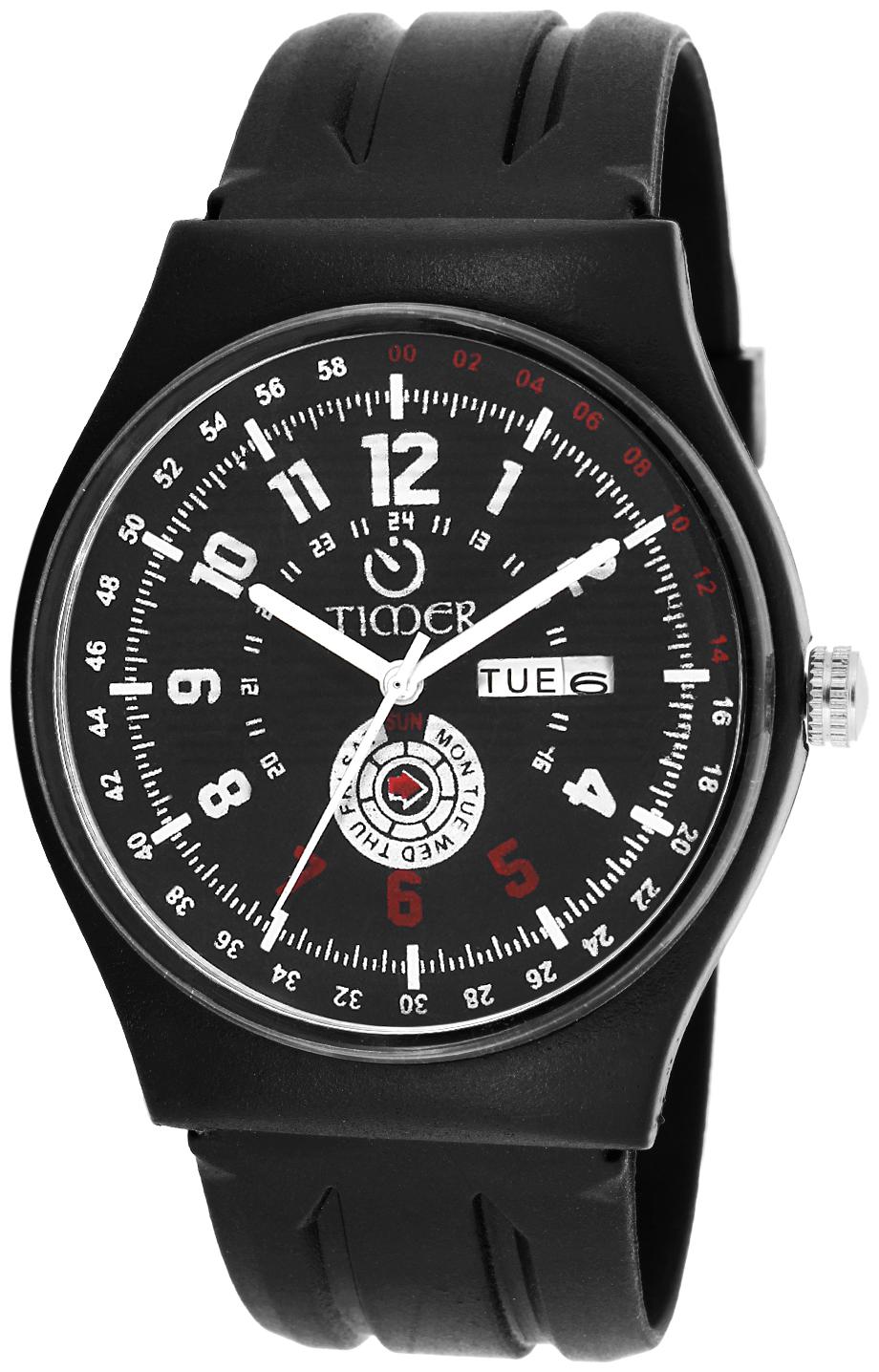 

TIMER DAY AND DATE EXCLUSIVE SPORTY ANALOGUE WATCH FOR BOYS AND MEN TC-PW-321
