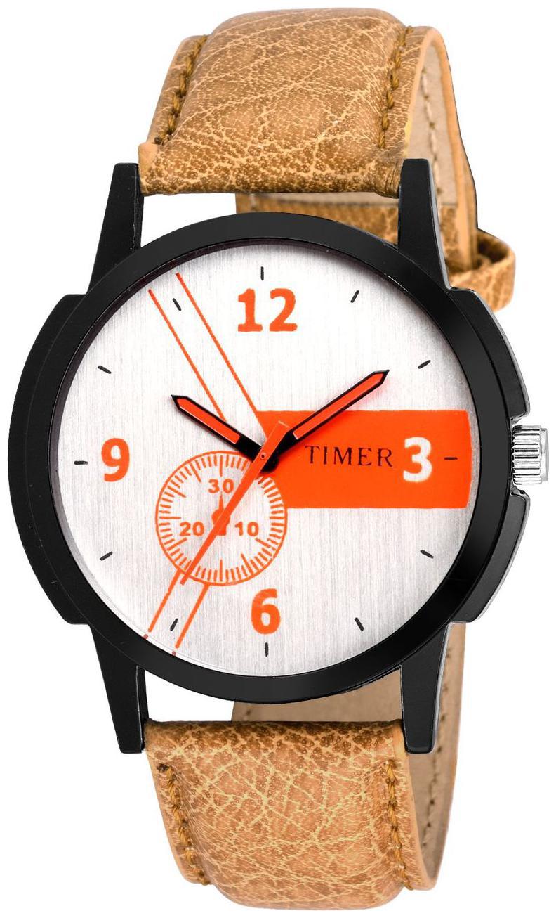 

TIMER EXCITING SPORTY ANALOG WATCH FOR AND MEN