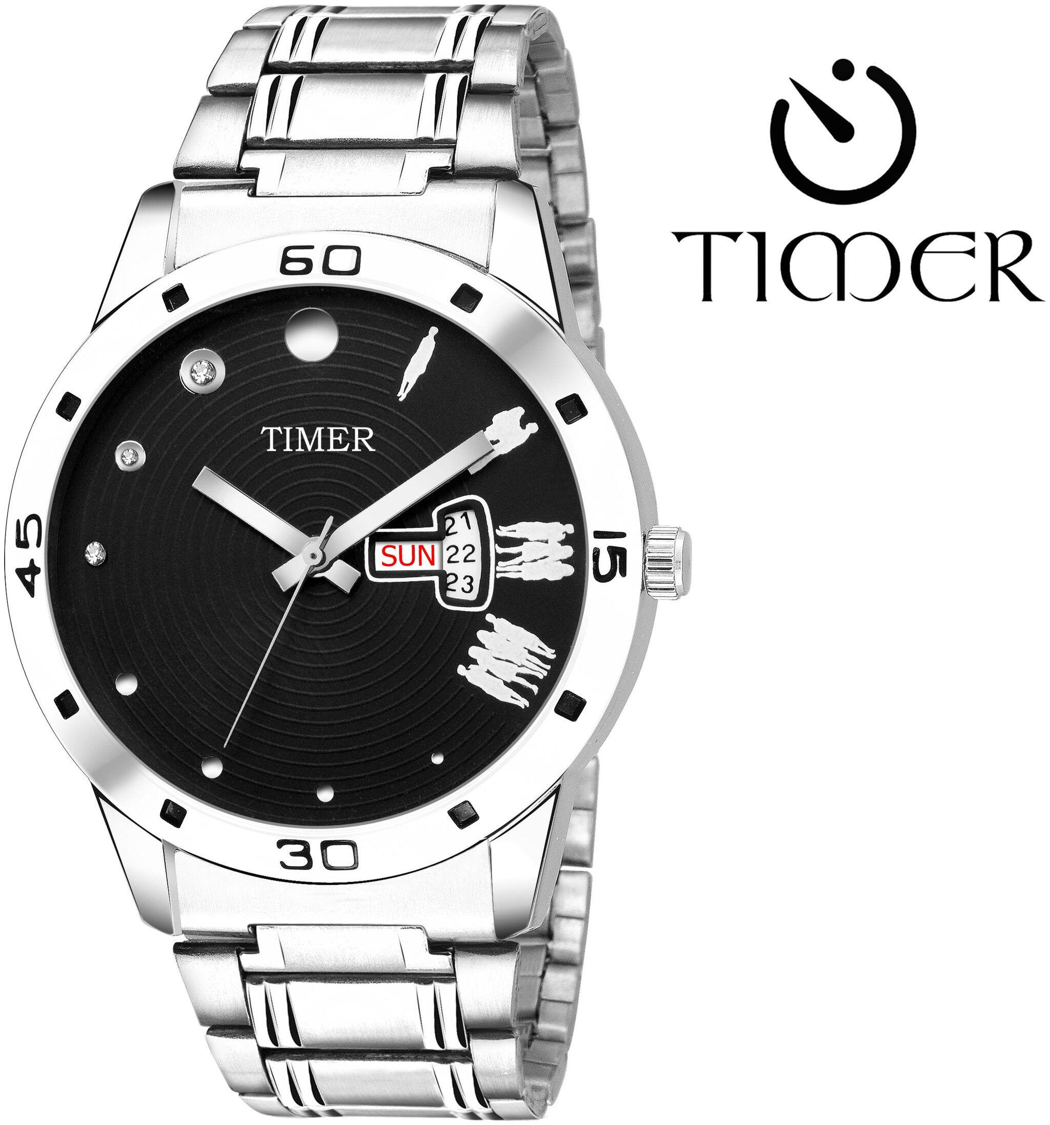 

Timer stylish Day and Date Expidition range for boys anf men TC-DD-8101