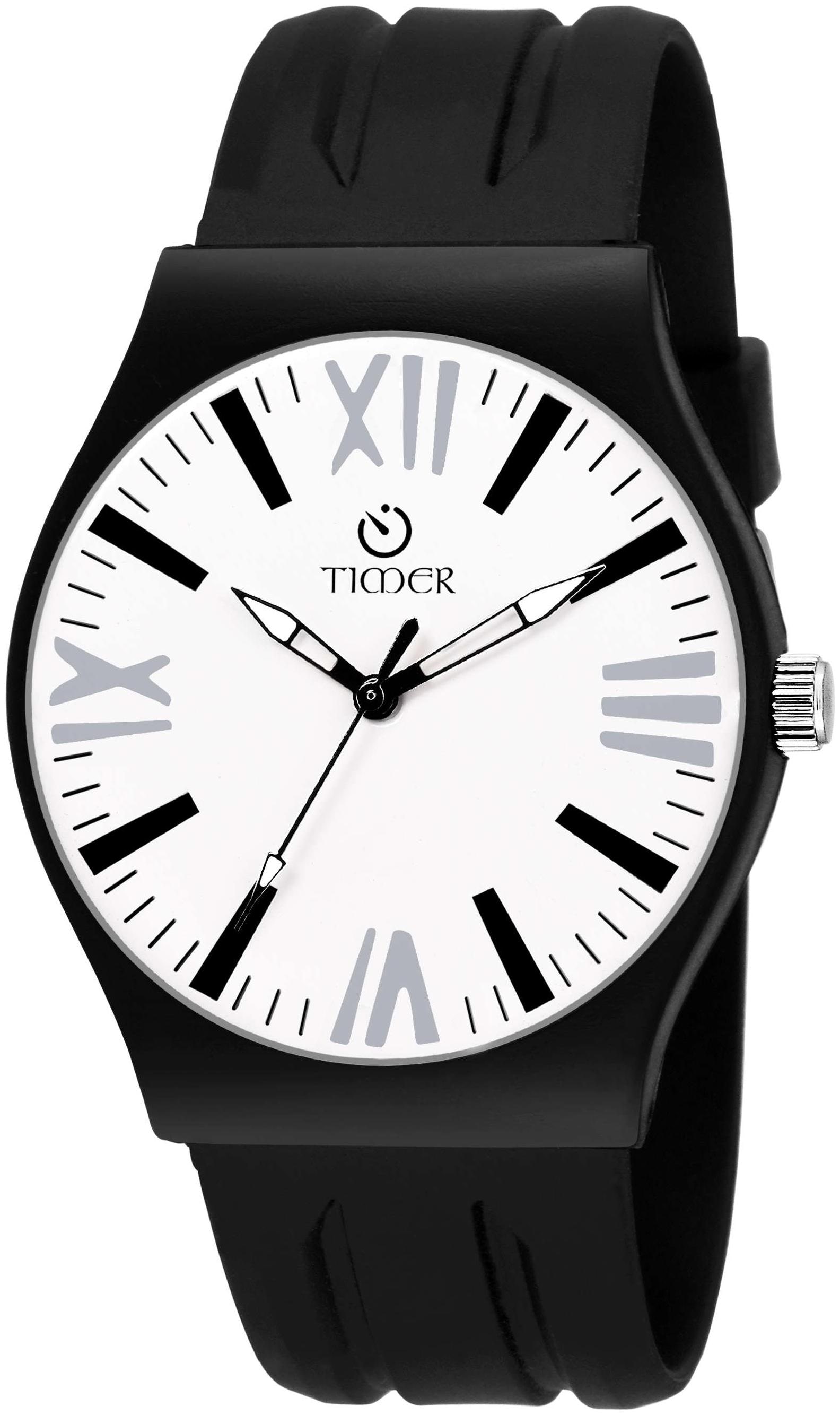 

Timer stylish analogue watch for boys and men TC-PW-9010