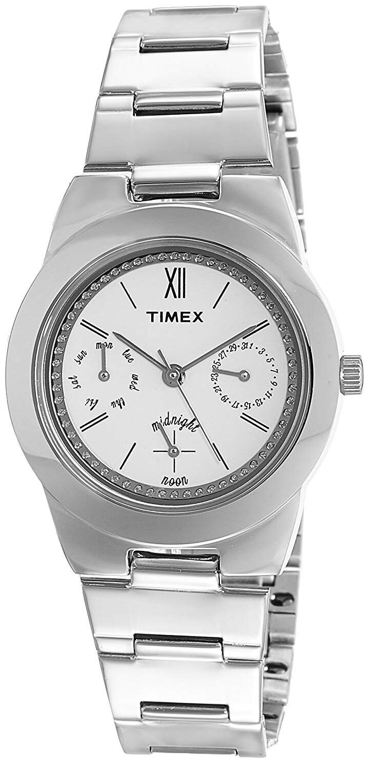 

Timex Analog White Dial Women s Watch - TW000J107