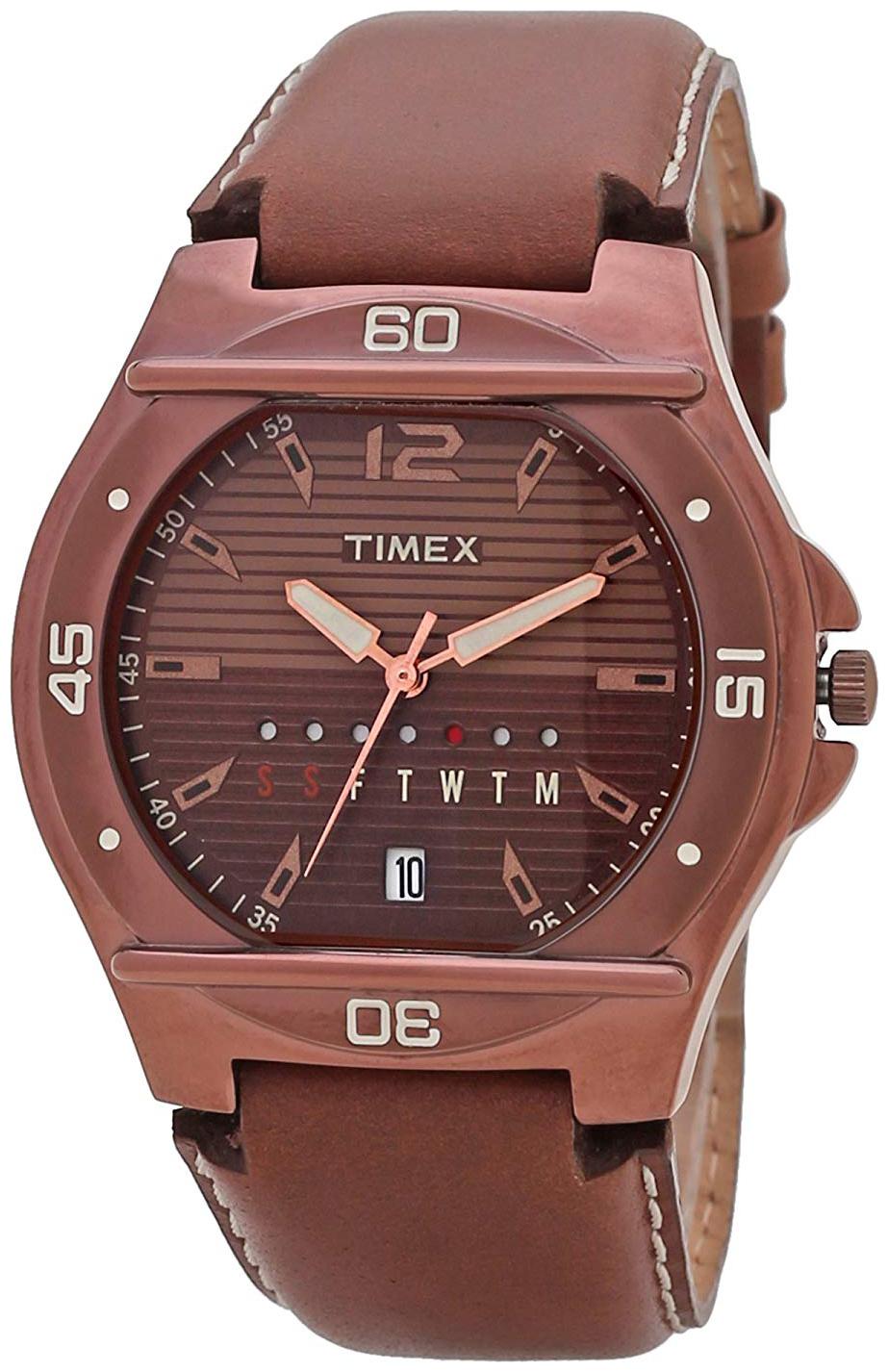 

TIMEX Analog Brown Dial Men s watch - TW000EL14