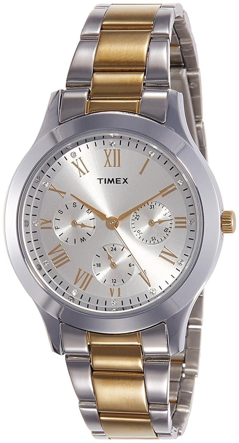 

Timex Analog Silver Dial Women s Watch - TW000Q808