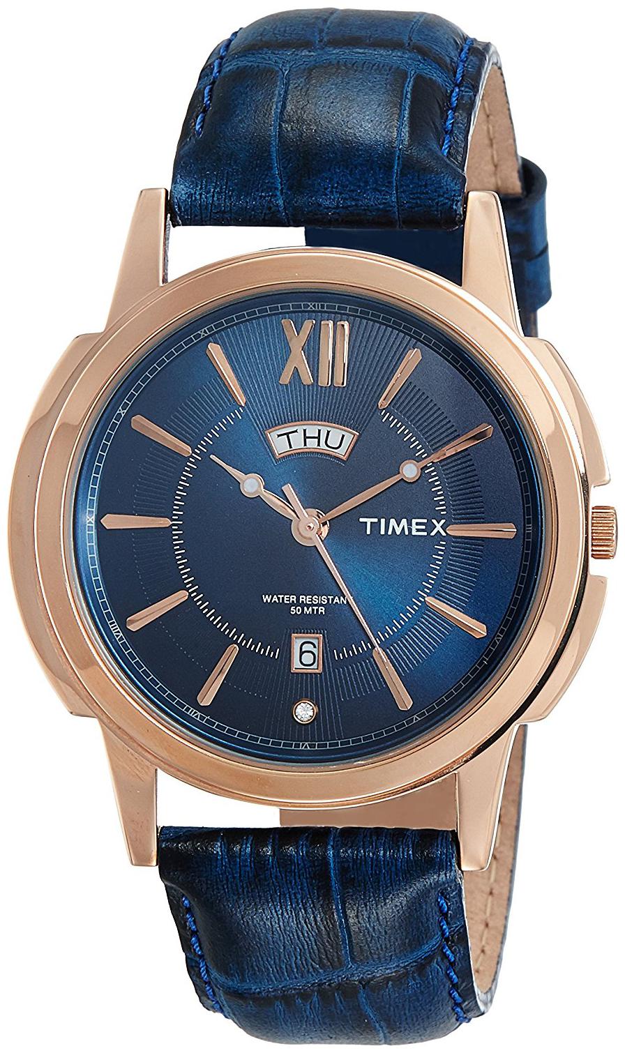 

Timex Analog Blue Dial Men s Watch - TW000U310
