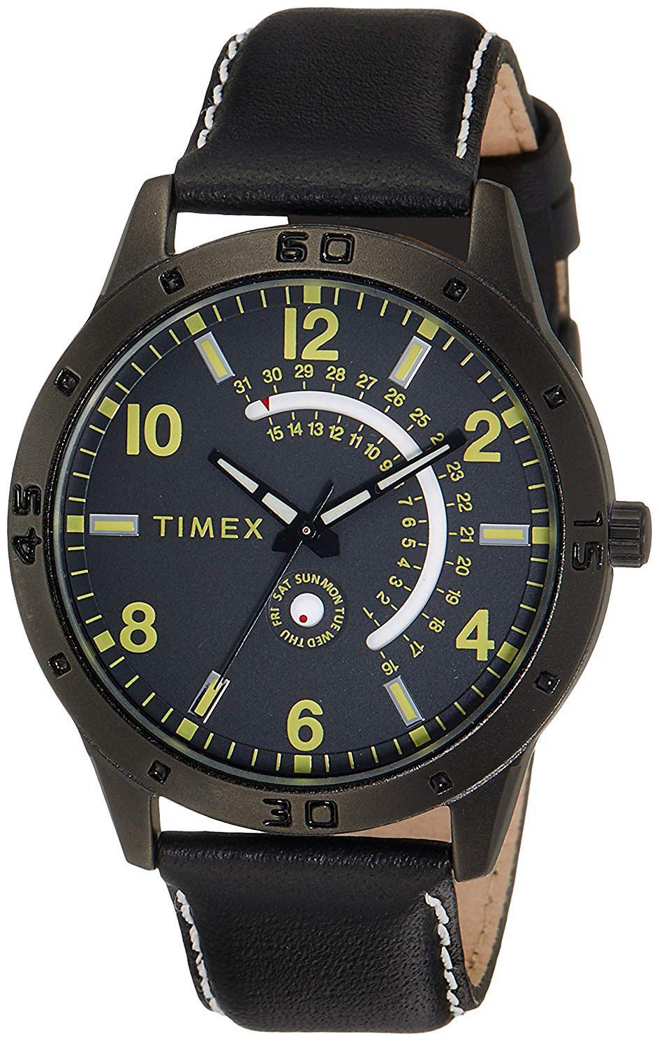 

Timex Analog Black Dial Men s Watch