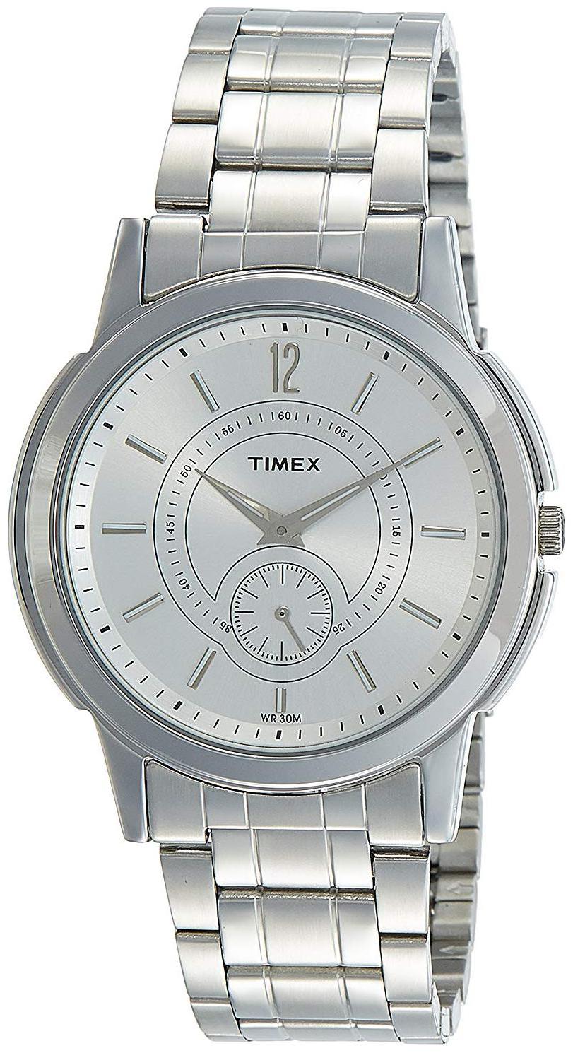 

Timex Analog Silver Dial Men s Watch - TW000U308