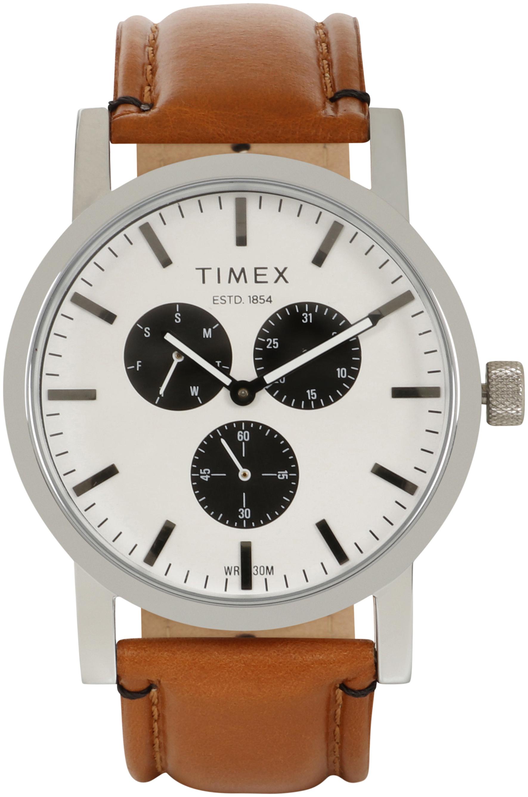

Timex Analog Silver Dial Men s Watch-TWEG16605