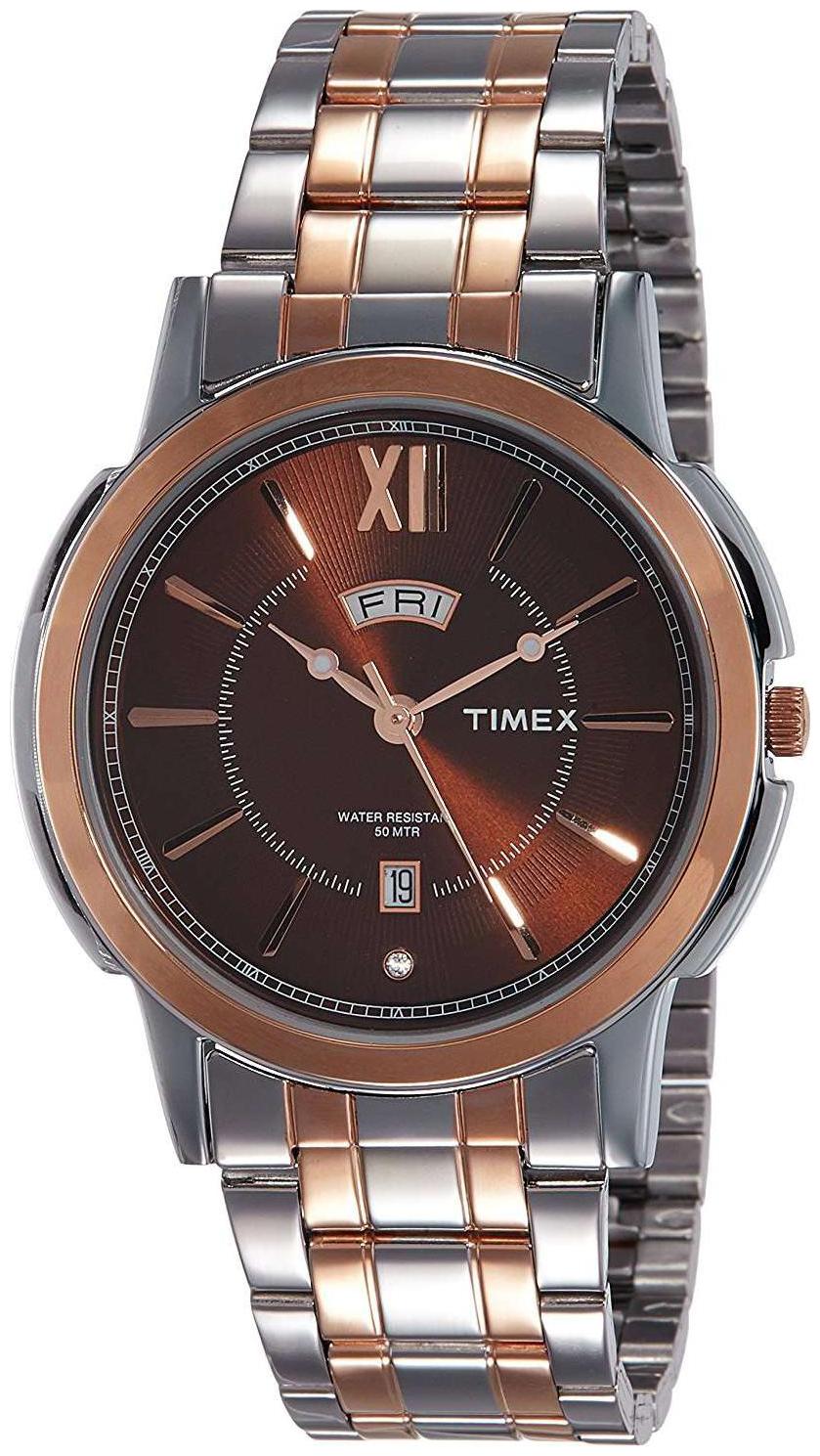 

Timex Analog Brown Dial Mens Watch-TW000U312