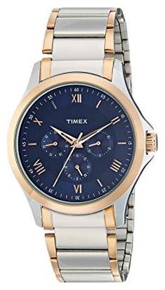 

Timex Everyday Formals Analog Blue Dial Men s Watch - TW000X118